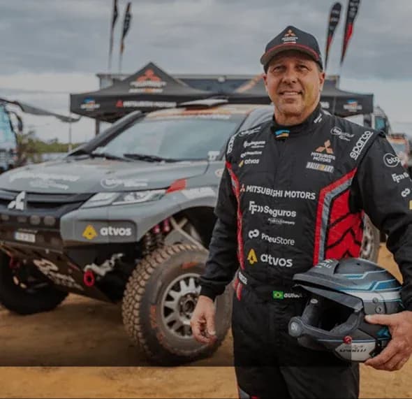 Piloto Mitsubishi Rally dos Sertões