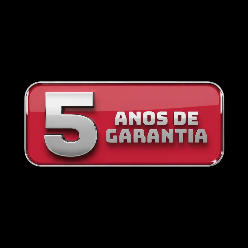 5 Anos de Garantia