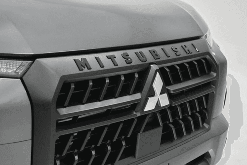 EMBLEMA MITSUBISHI GRADE - BLACK